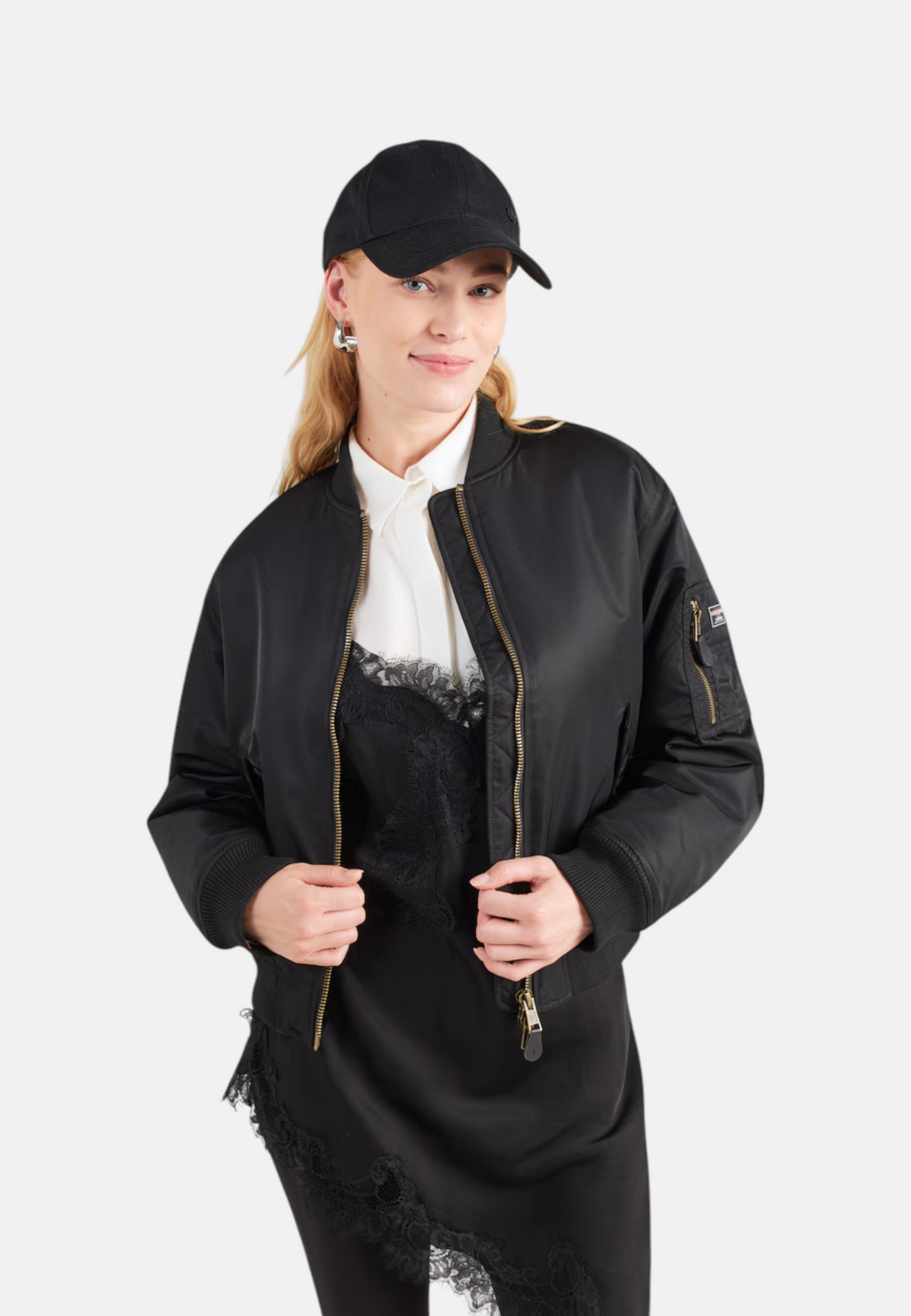 Giacca Bomber Donna Guess  Gj W5RL81WHAA2