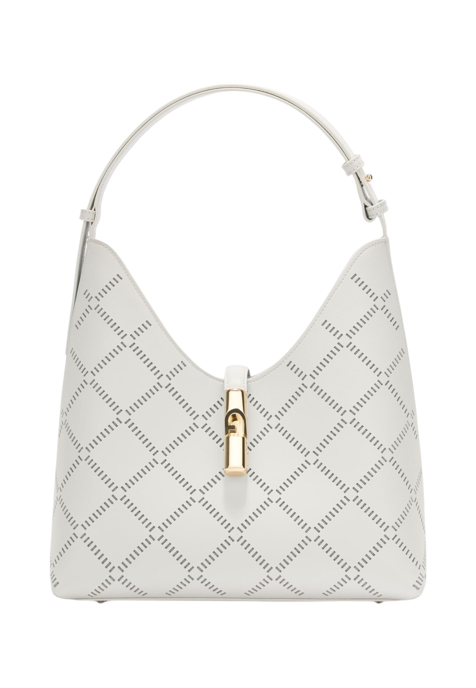 Borsa A Spalla Donna Furla Hobo Medium Traforato Furla Goccia WB01499BX3947