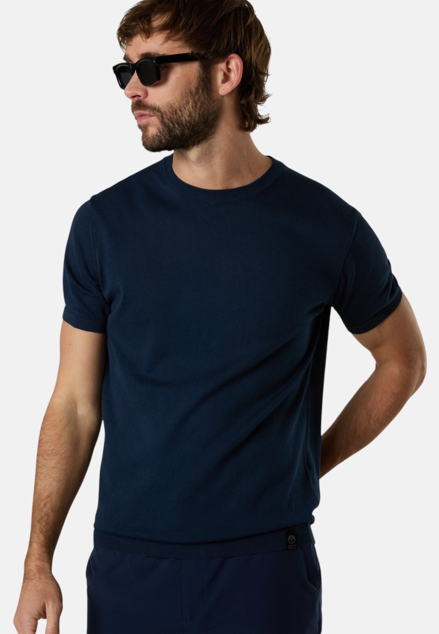 T-Shirt Manica Corta Uomo North Sails In Maglia Fine 14gg  699285