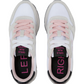 Sneakers Basse Donna Sun68 Stile Running, Nylon E Suede, Logo Ricamato Ally Solid Z46201
