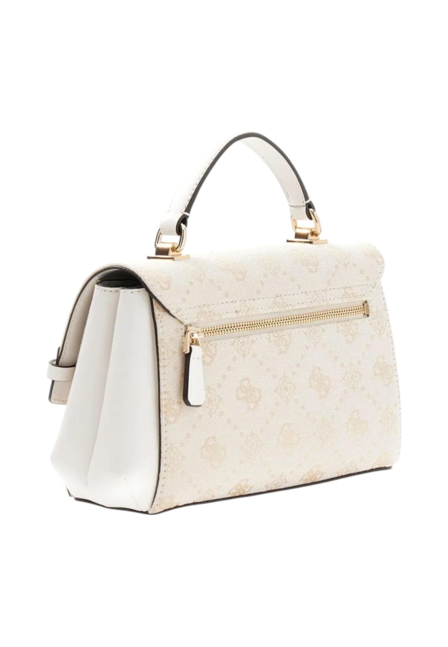 Borsa A Mano Donna Guess Top Handle Flap Melinda Logo HWJP9902200