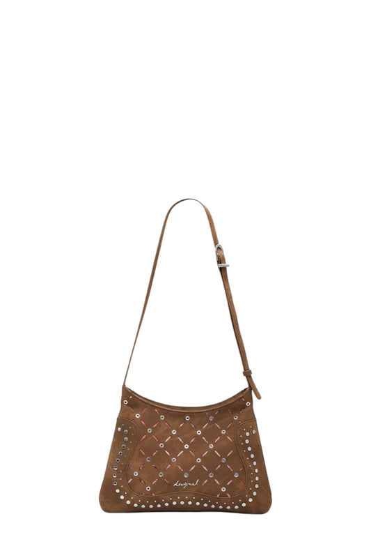 Borsa A Tracolla Donna Desigual  Yankee Manaos Camel 25WAXPB4