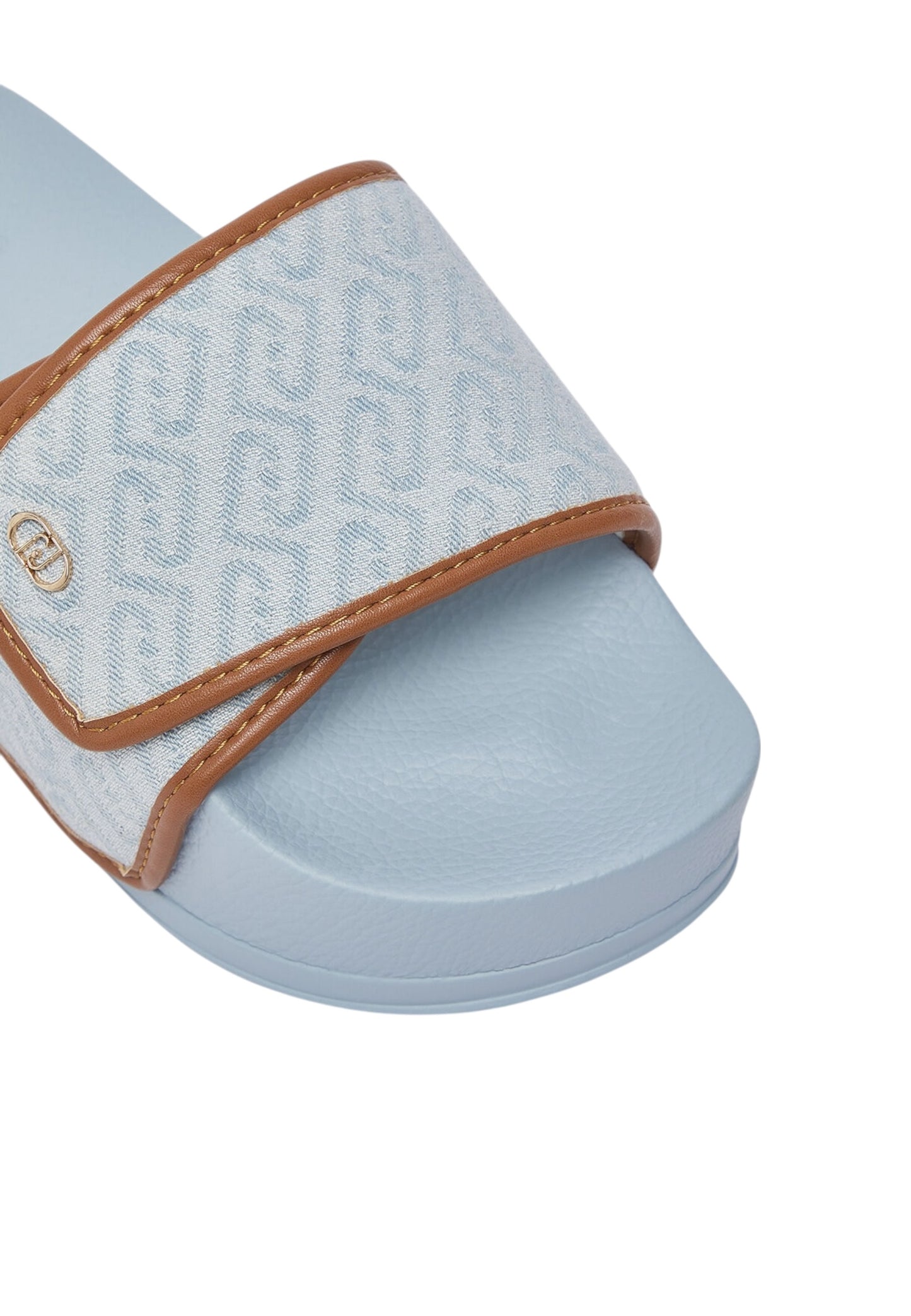 Ciabatte  Donna Liu Jo Monogram Denim Mykonos 04 BA6079TX523
