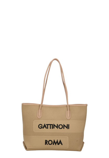 Borsa A Spalla Donna Gattinoni Shopping Woven Nadia