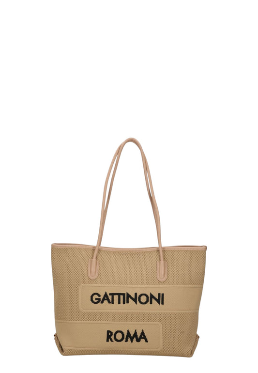 Borsa A Spalla Donna Gattinoni Shopping Woven Nadia