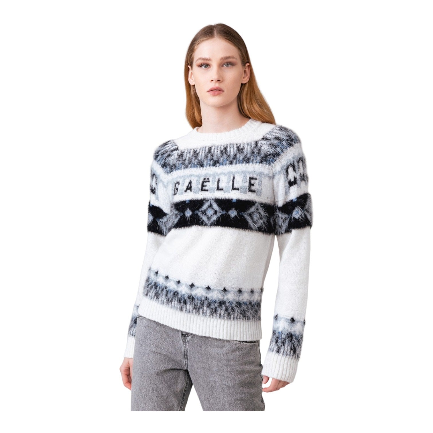 Maglione A Girocollo Donna Gaelle   GBDP14271