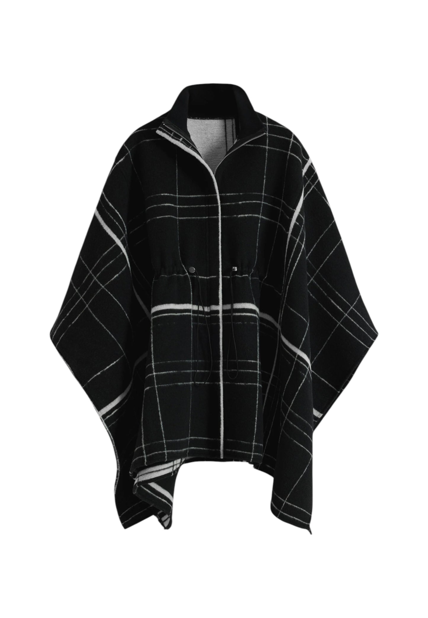 Poncho  Donna Desigual Stampa A Quadri Poncho Cuadros Aldama 25WAIA07