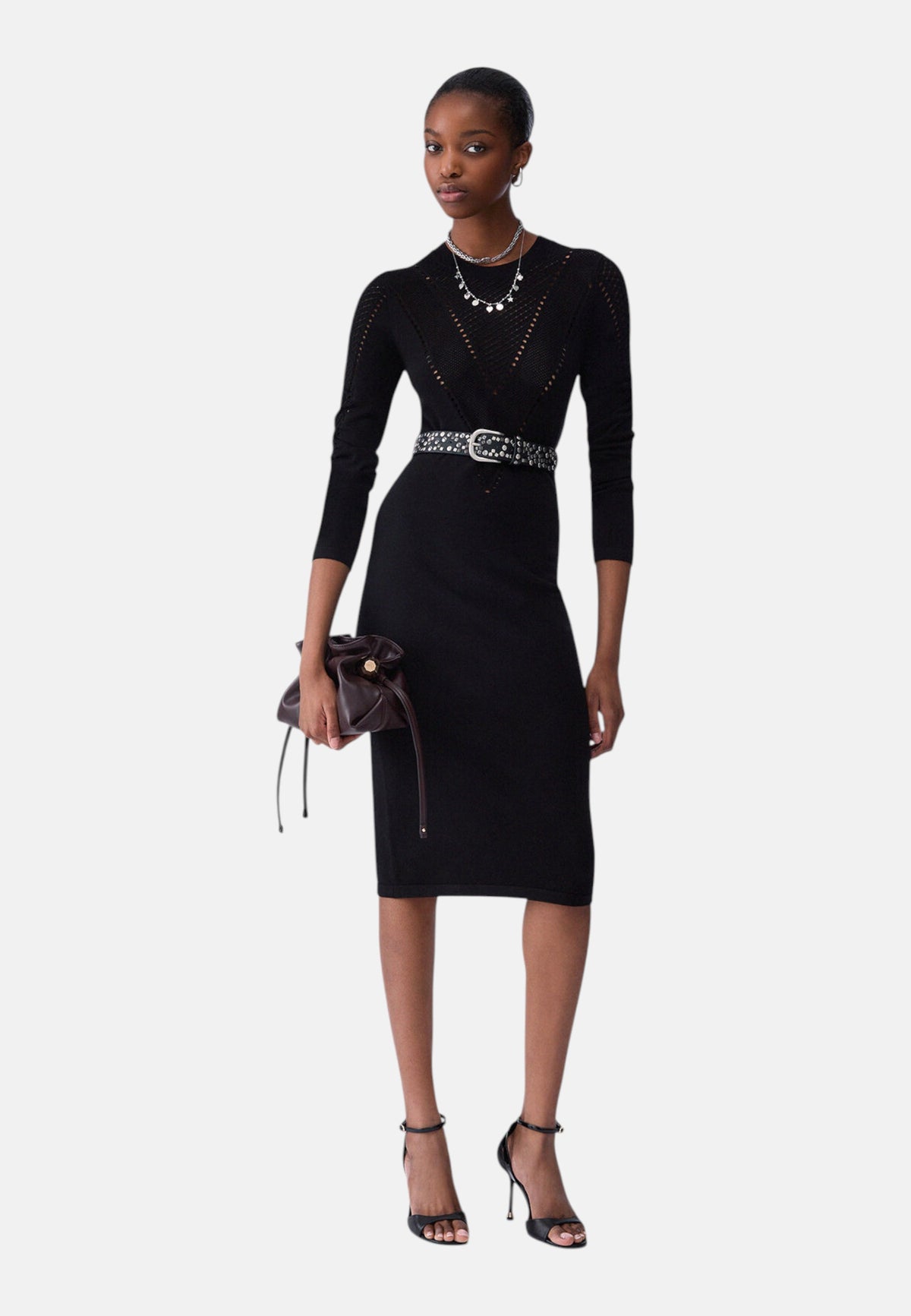 Vestito Midi Donna Liu Jo In Maglia  WF6454MS99E