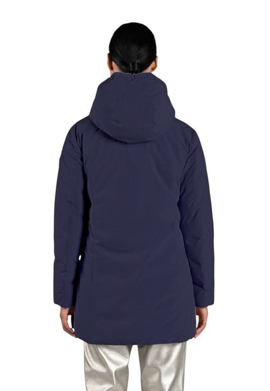 Piumino Lungo Donna Canadian Con Cappuccio Reversibile Moosonee Long Double Face CN.G224304W