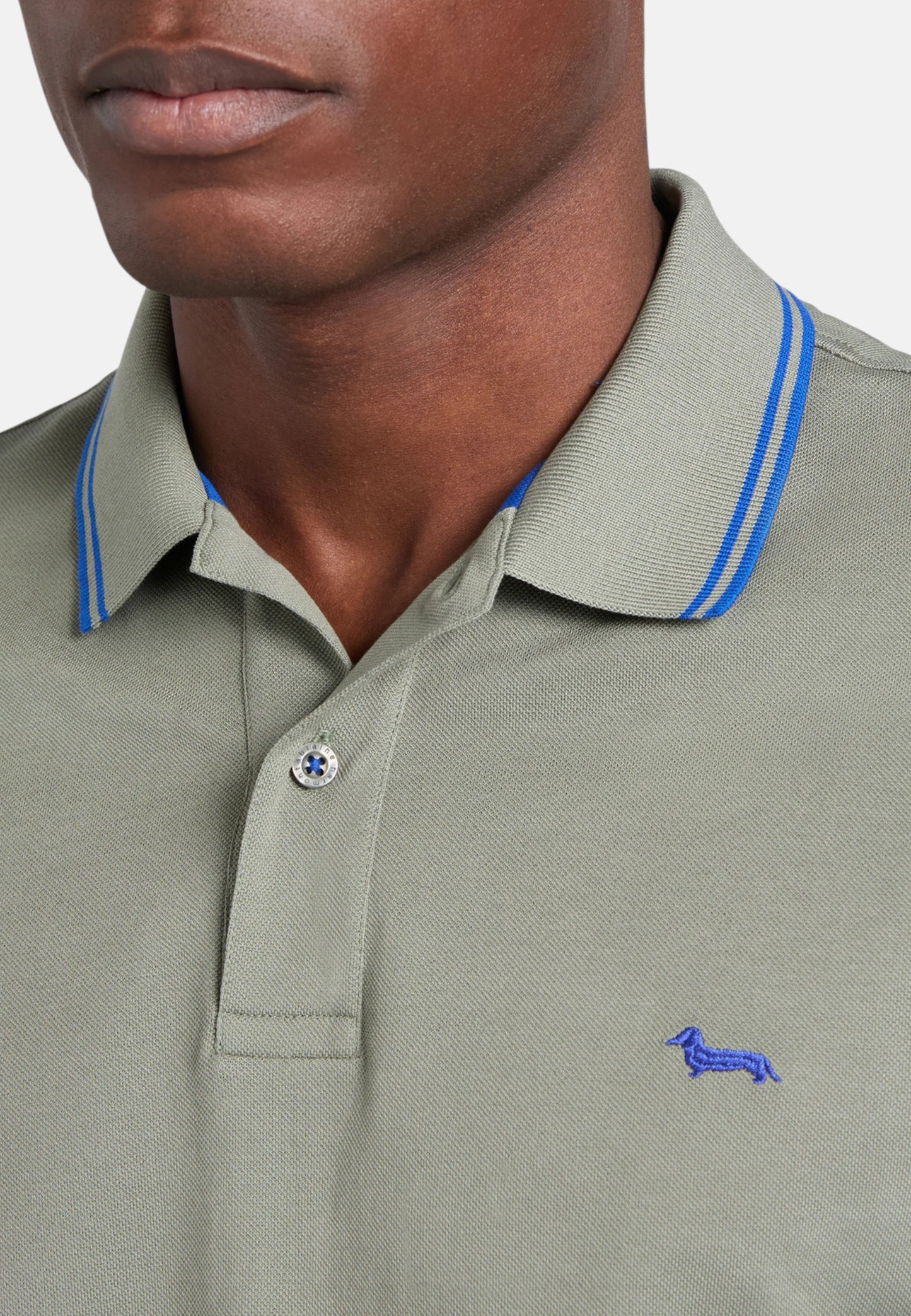 Polo Manica Corta Uomo Harmont & Blaine Con Righini A Contrasto  LNQ010021148