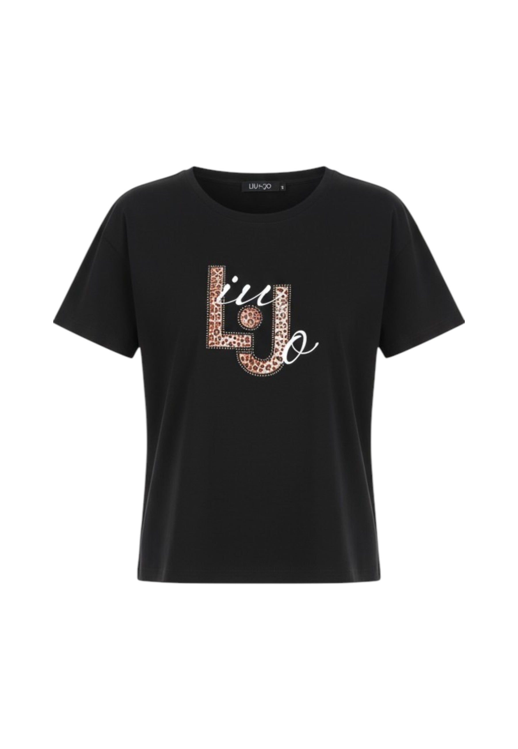T-Shirt Manica Corta Donna Liu Jo LJ Animalier Eco Line VA6164JS360