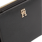 Portafoglio Con Zip Donna Tommy Hilfiger Med W/Flap Th Icon AW0AW18475