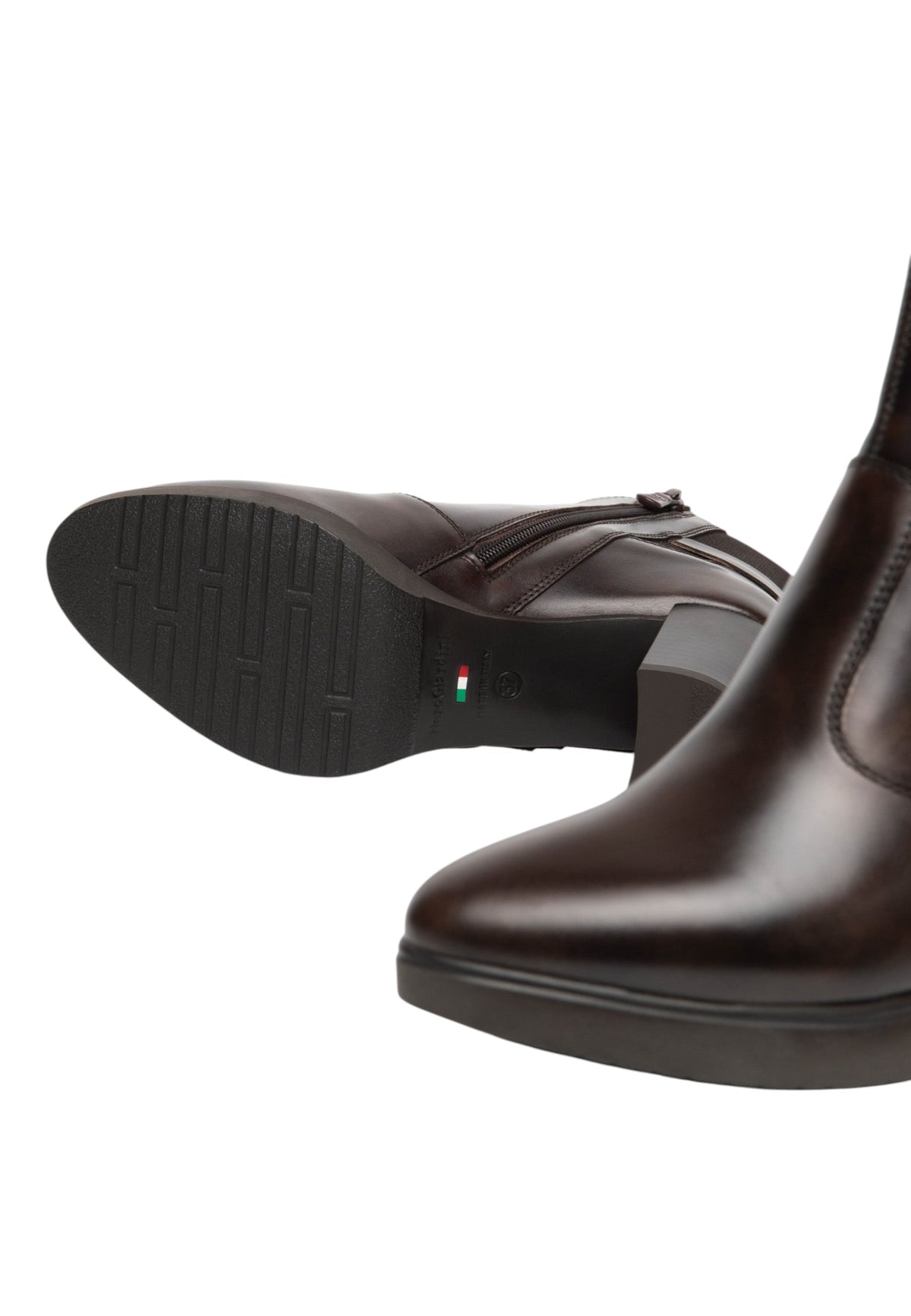 Stivaletti  Donna Nero Giardini  Manolete Elastico 85 Pu.Lesina L16720 T.M I617261D