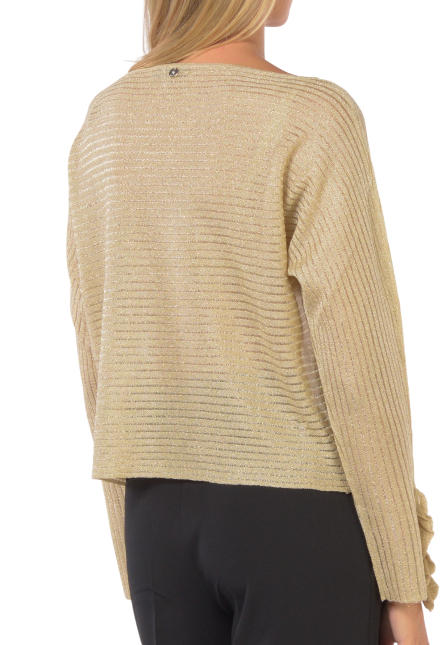 Maglia Scollo A Barca Donna Liu Jo   CF5103MS015