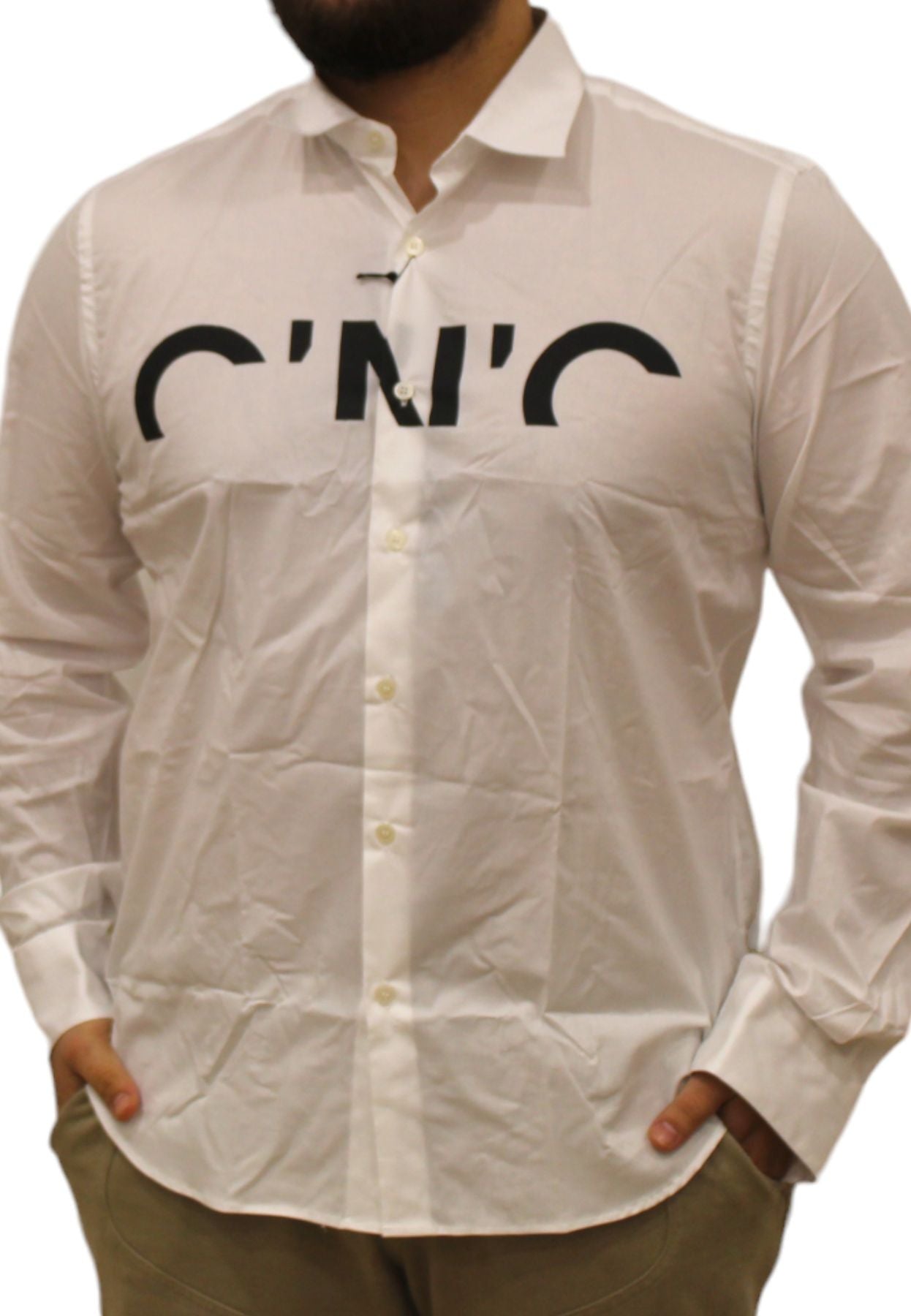 Camicia Manica lunga Uomo C'N'C Costume National   NMS36002CA9600