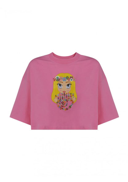 T-Shirt Manica Corta Donna Chiara Ferragni   72CBHT08CJT00