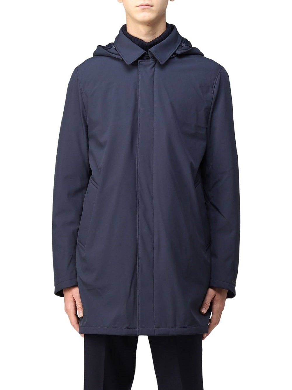 Cappotto Trench Uomo Manuel Ritz Con Cappuccio  3332H8400223810