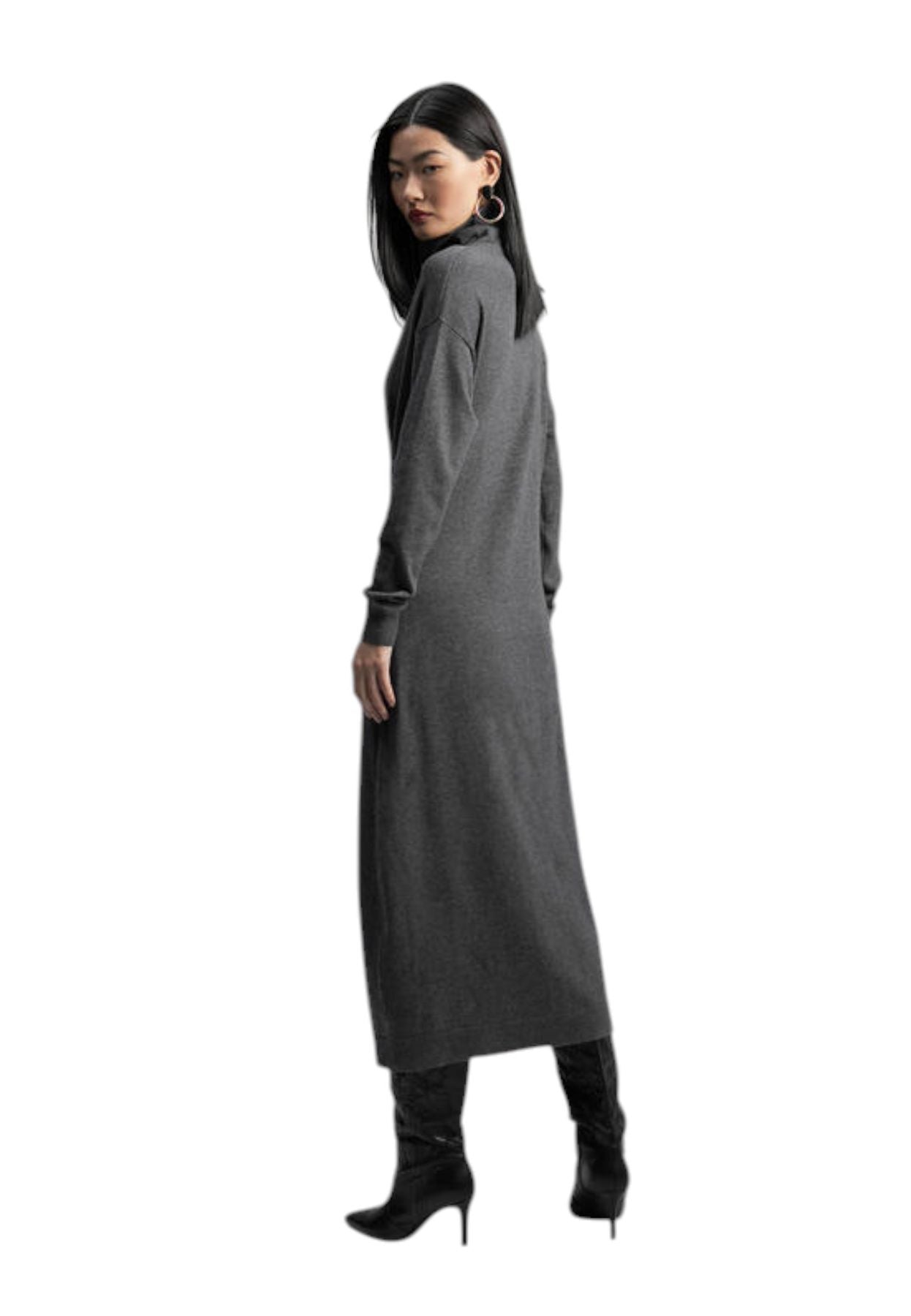 Vestito Midi Donna Lola Casademunt Con Bottoni In Maglia Spessa E Spalline  MF2416010