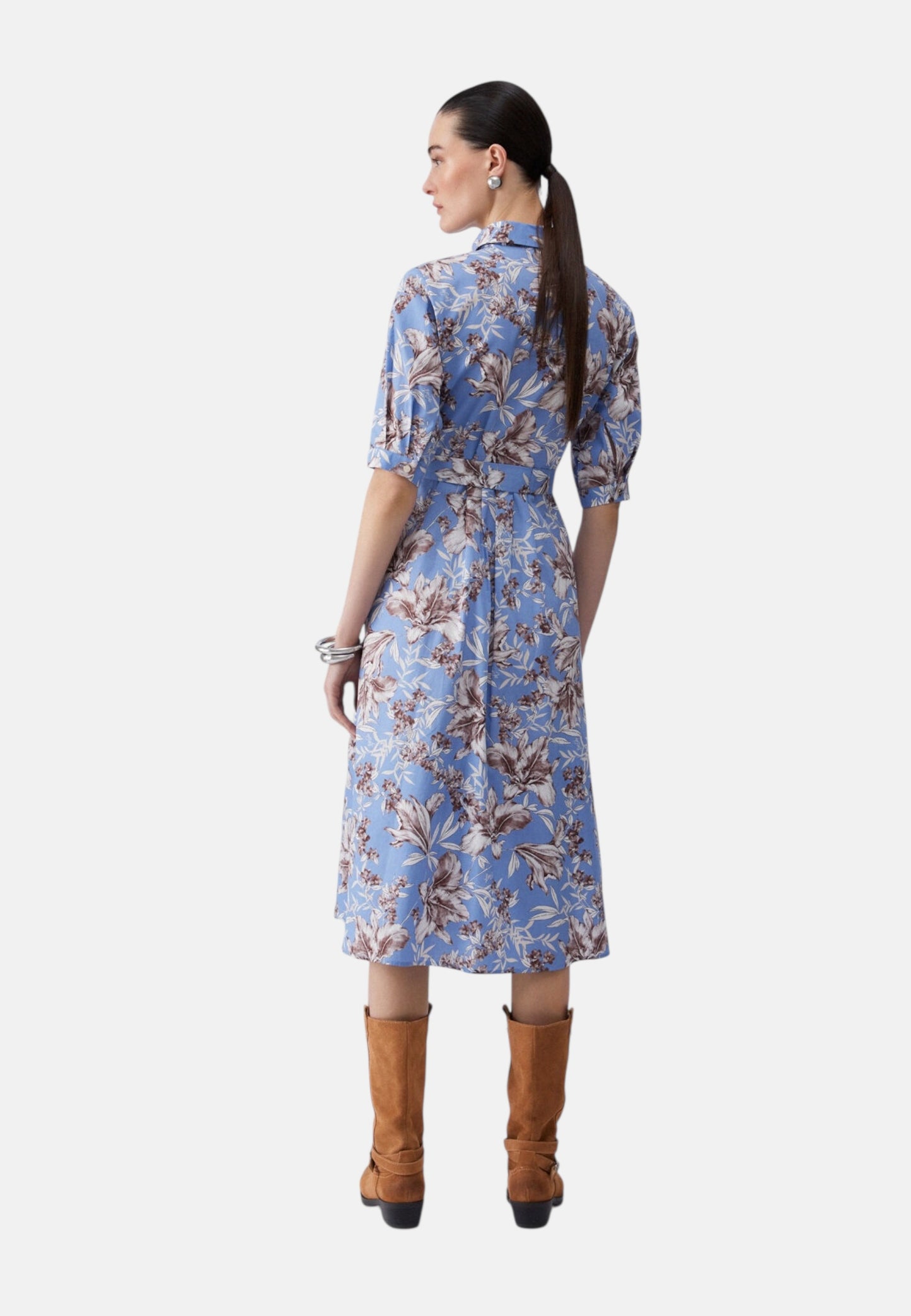 Vestito Midi Donna Liu Jo In Popeline Linea 3.0 WA6349T4853