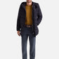 Maglia A Girocollo Uomo Harmont & Blaine Misto cotone e lana, Regular Fit, Finiture a costine, Made in Italy, Logo Harmont & Blaine  HRR012030788