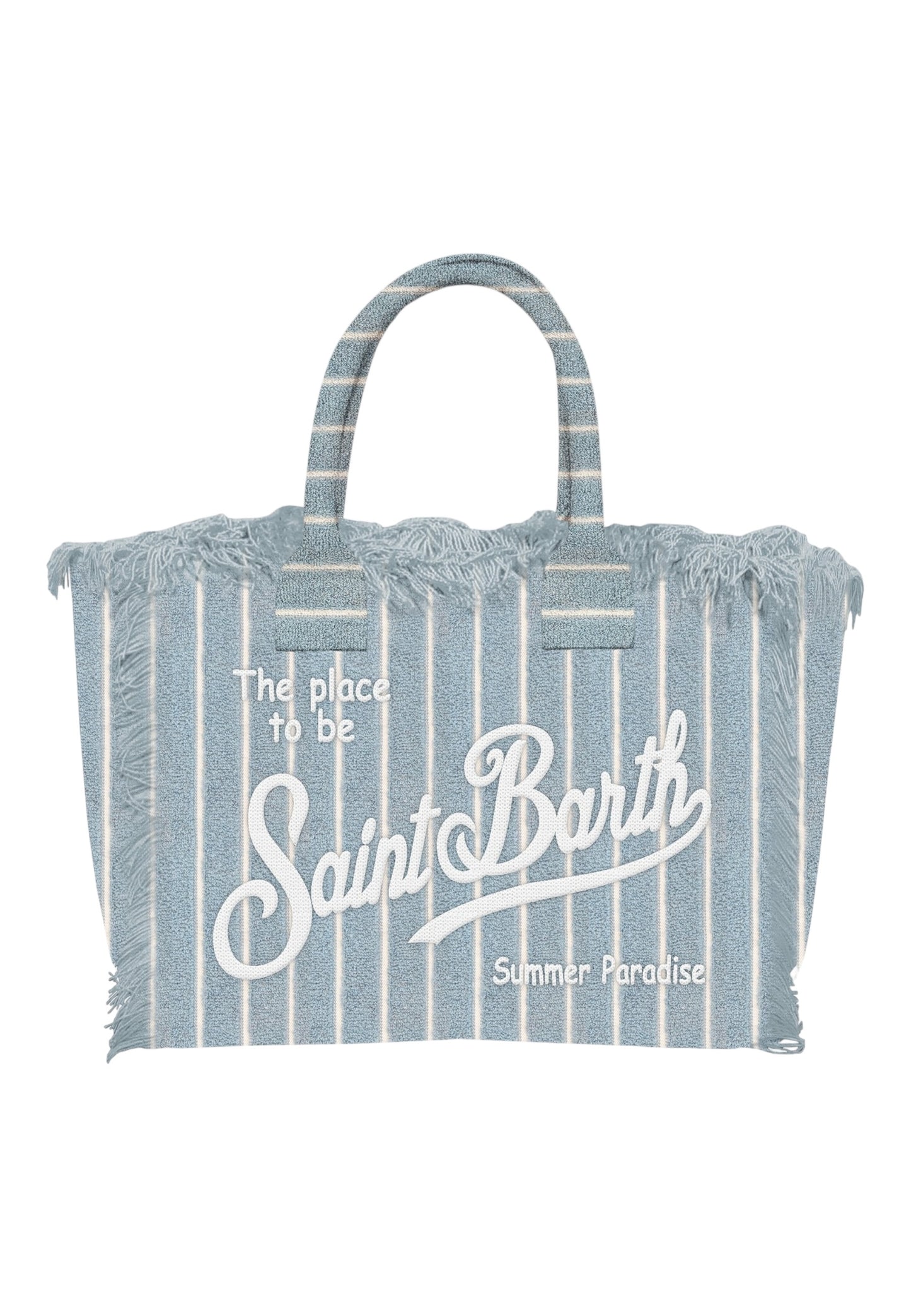 Borsa A Mano Donna Mc2 Saint Barth Terry Embossed Stripes Tiny V Vanity Sponge VANI007
