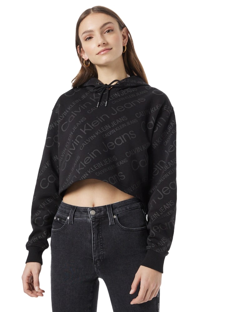 Felpa Con Cappuccio Donna Calvin klein Jeans   J20J217737