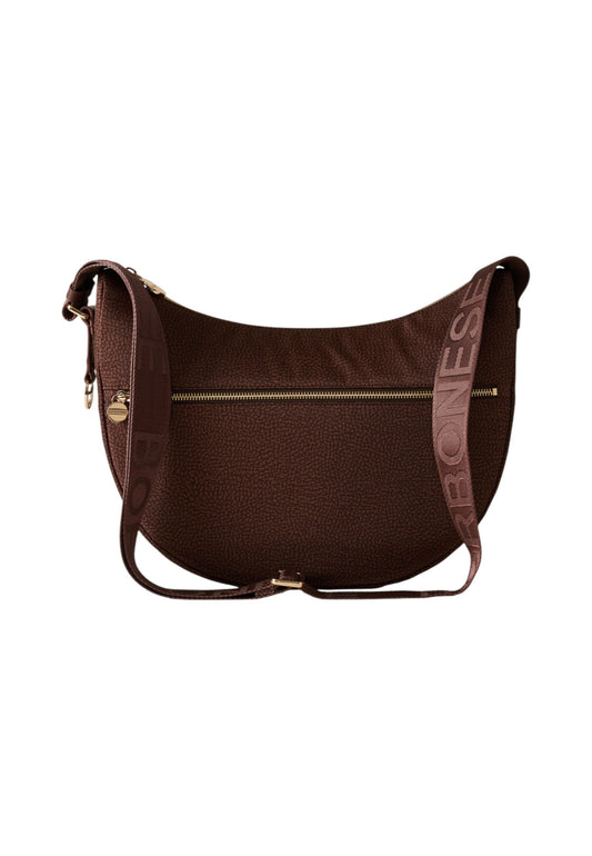 Borsa A Tracolla Donna Borbonese Luna Bag Middle Eco Line 934108I15