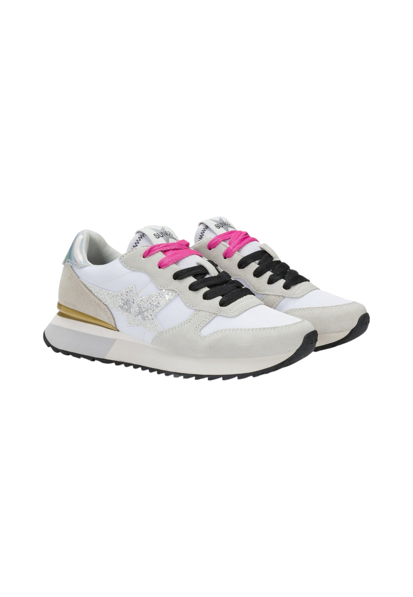 Sneakers Basse Donna Sun68  Stargirl Glitter Logo Z36214