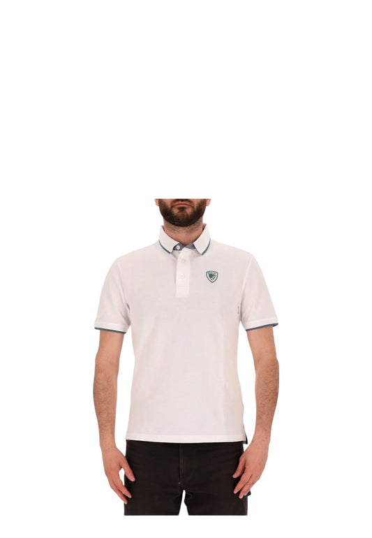 Polo Manica Corta Uomo Blauer