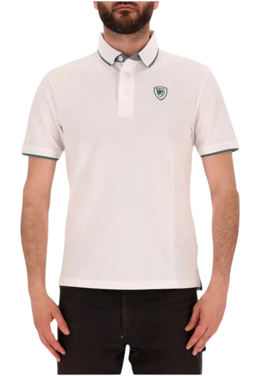 Polo Manica Corta Uomo Blauer