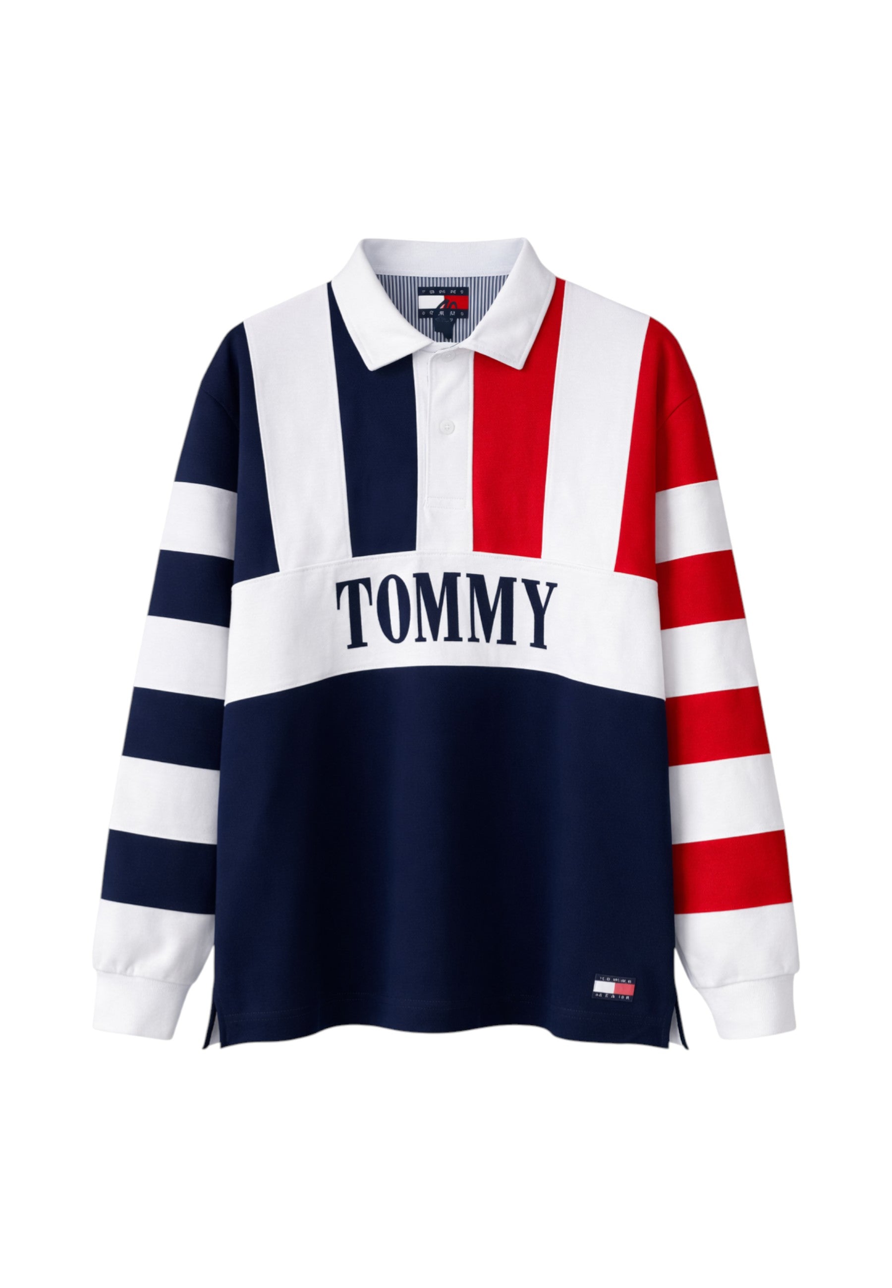 Polo Manica Corta Uomo Tommy Jeans  Tjm Rlx Archive Rug DM0DM23054