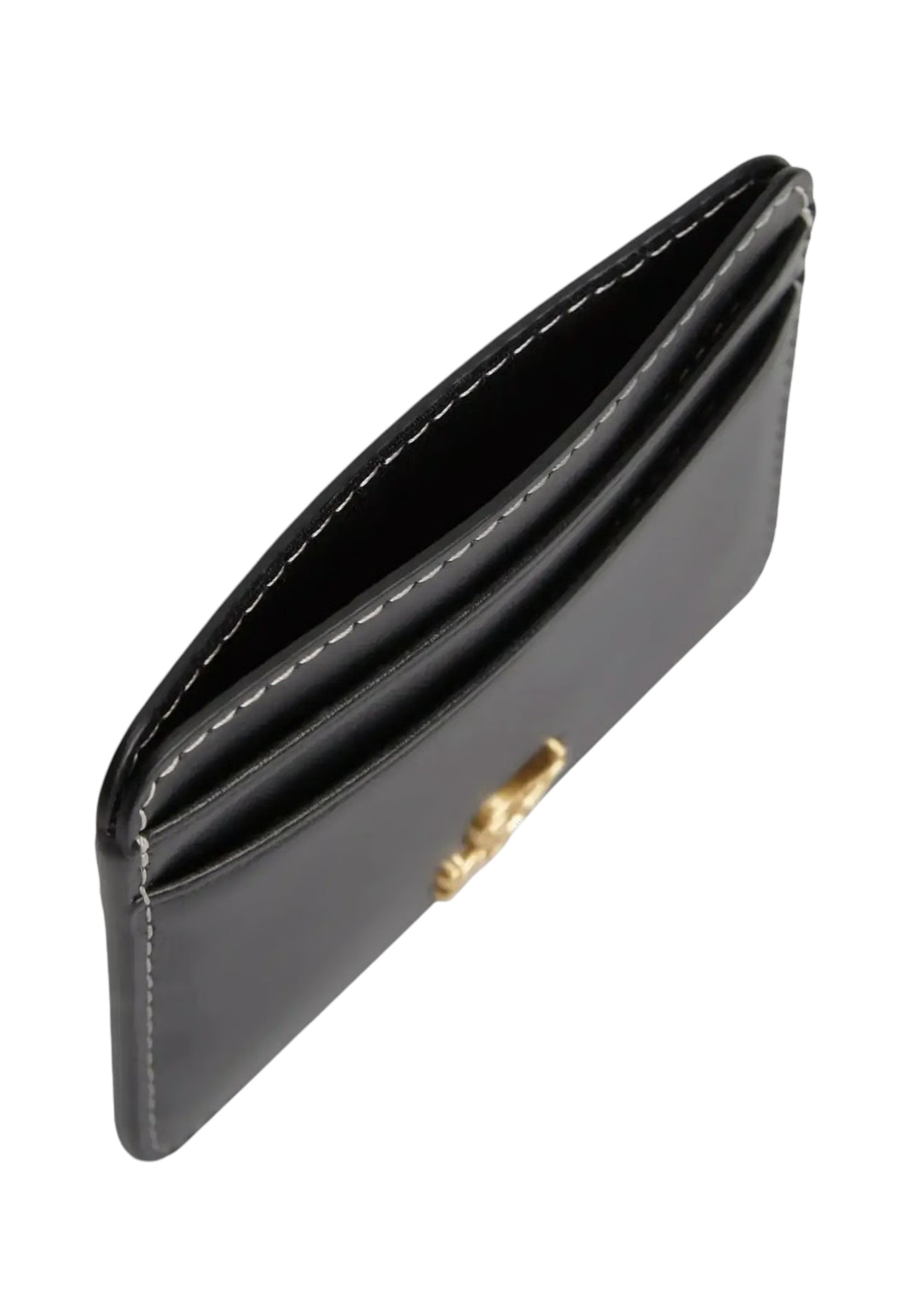 Portafoglio Con Portamonete Donna Tommy Hilfiger  Th Script Leather Cc Holder AW0AW18491