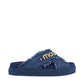 Sandali  Donna Mou  Criss-cross sandal denim