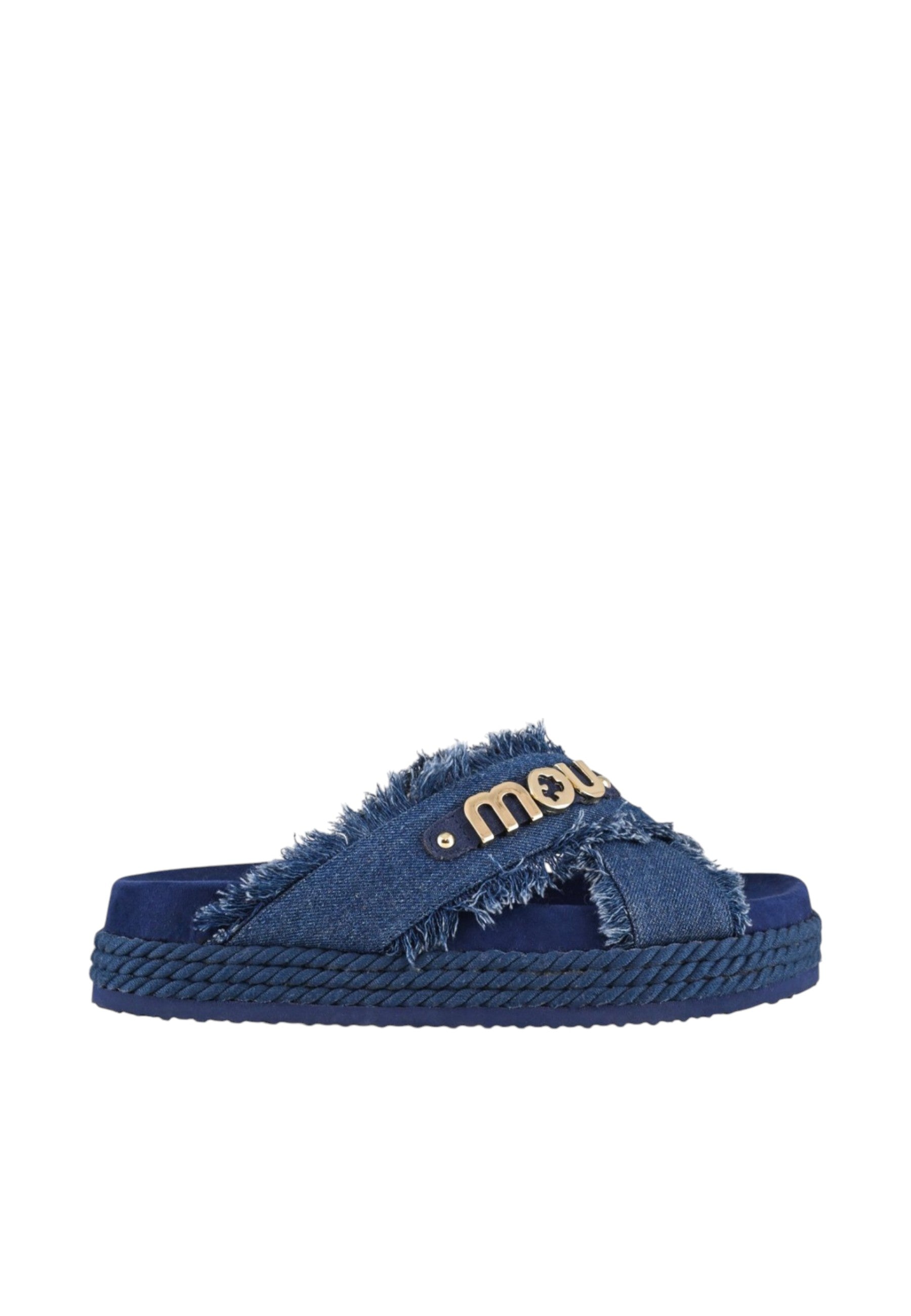 Sandali  Donna Mou  Criss-cross sandal denim