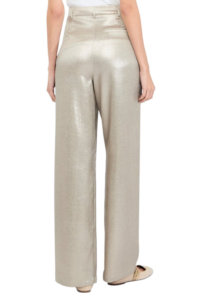 Pantaloni  Donna Liu Jo in Crepe Laminato  CF5280T002A