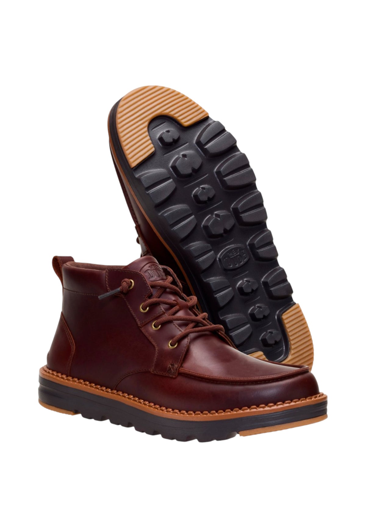 Sneakers Alte Uomo Hey Dude  Flint Boot Leather HD.45878