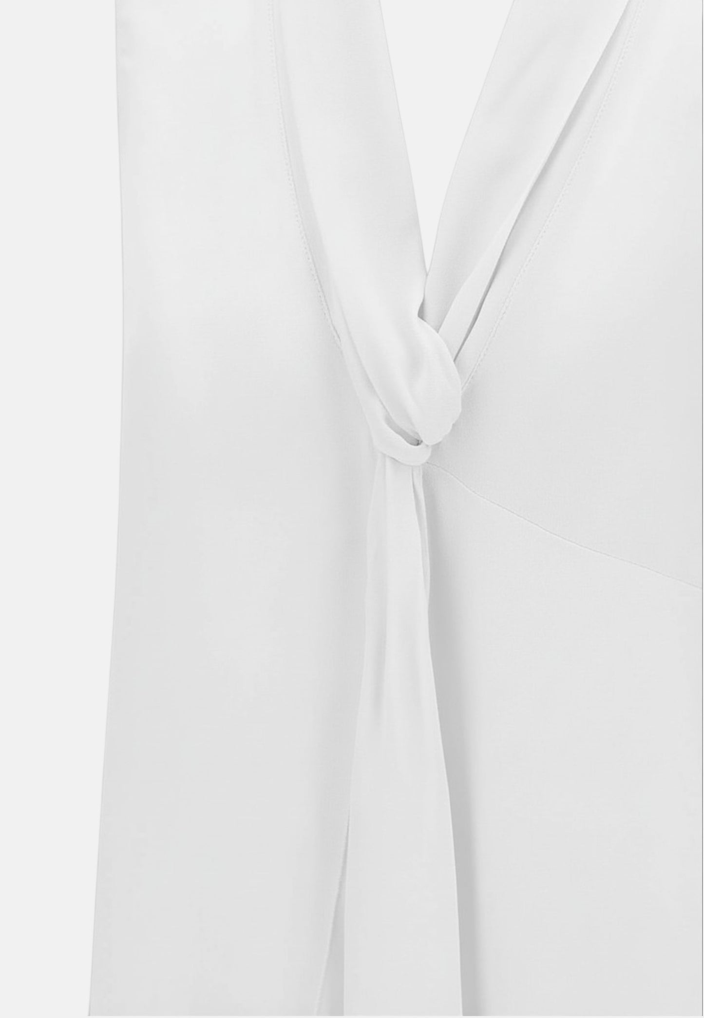 Top  Donna Liu Jo Scollo A V In Georgette  CA6284T2578