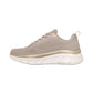 Sneakers Basse Donna Skechers Platform, Memory Foam, Vegan, Suola Platform 5 Cm, Lavabile In Lavatrice Bobs B Flex Hi - Flying Hi 117385