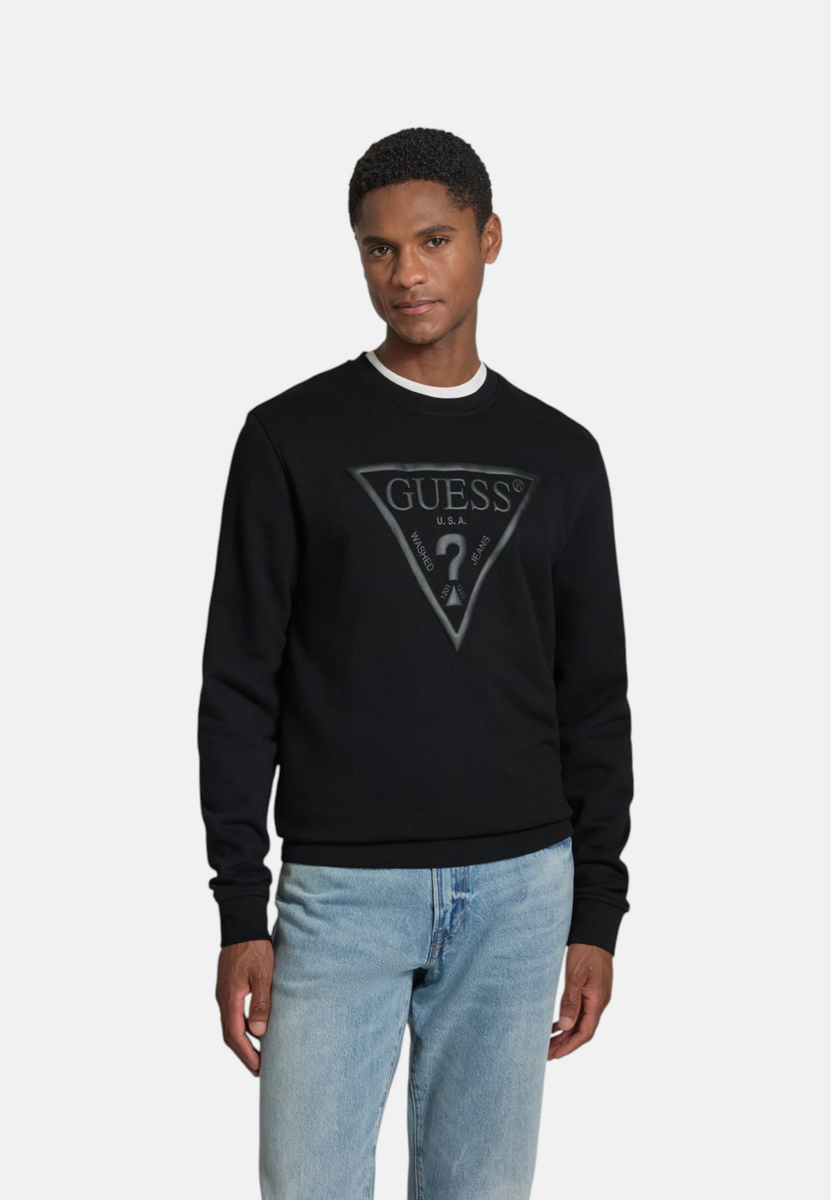 Felpa A Girocollo Uomo Guess  Audley M6YQ37K4103