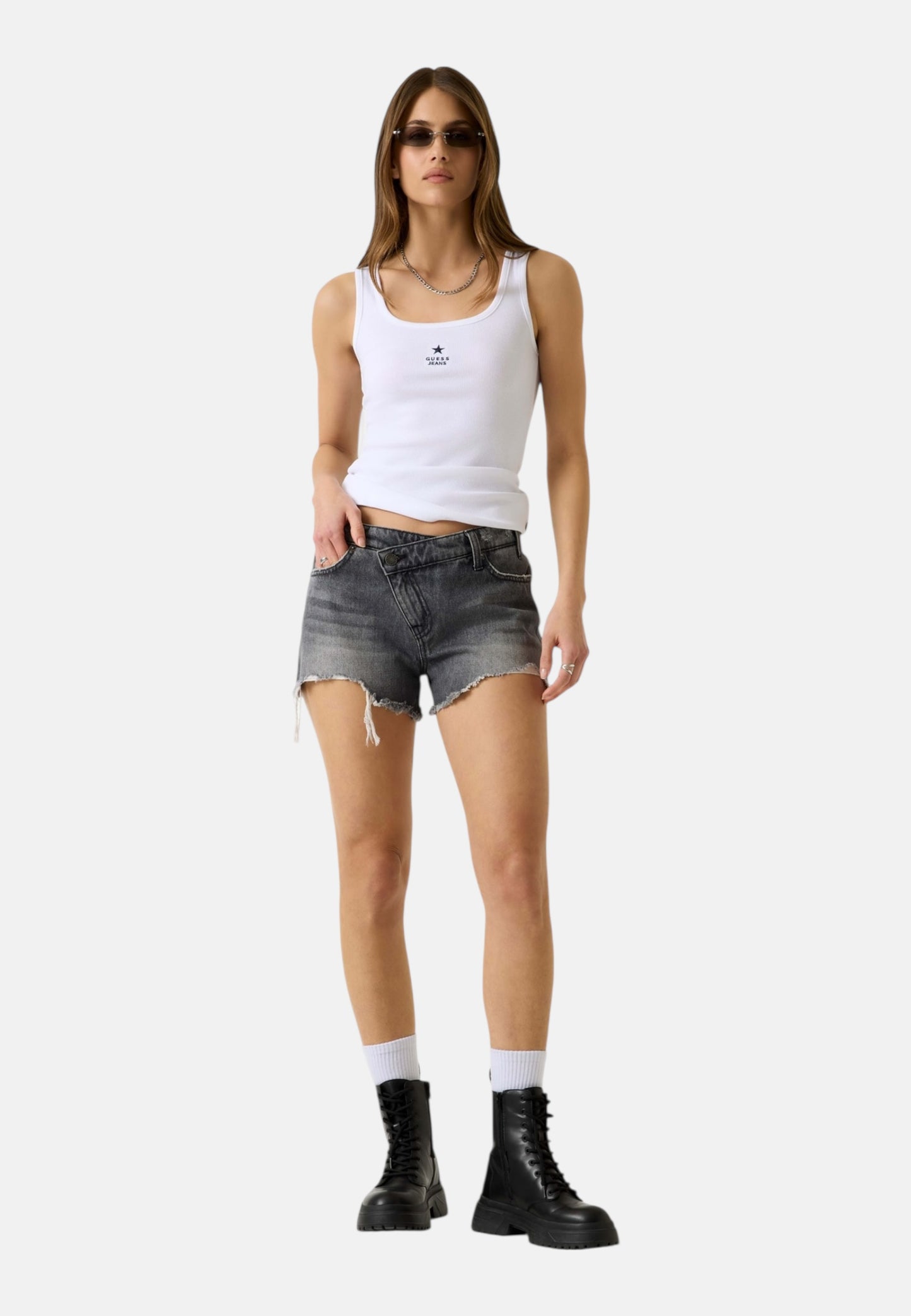 Canotta  Donna Guess  Gj Tank Top W4YP48KA0H1