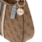 Borsa A Spalla Donna Guess Top Zip Shoulder Bag Noelle Ii HWBS9672180