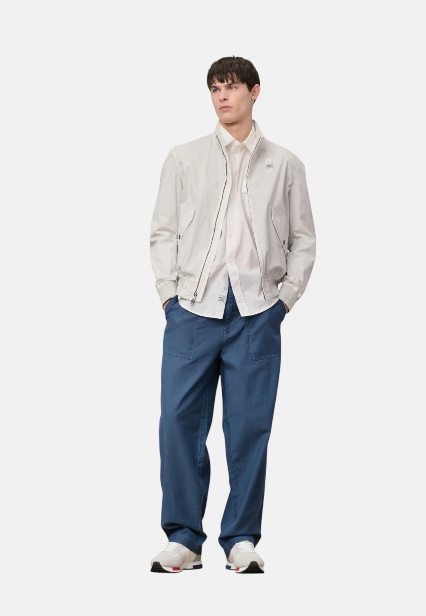 Giacca Leggera Uomo Blauer  Badger Dyed 26SBLUC04139