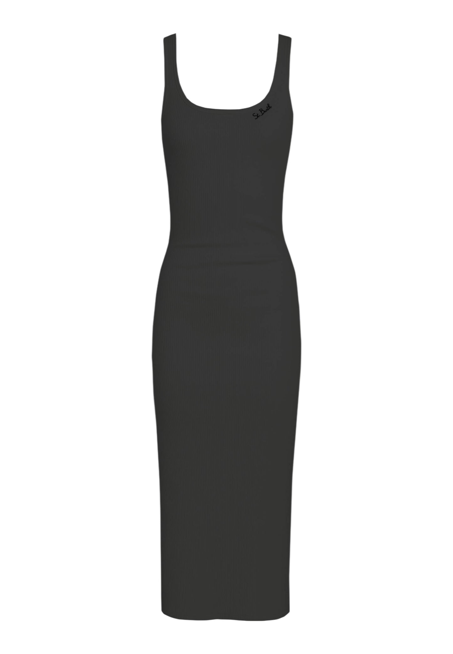 Vestito Midi Donna Mc2 Saint Barth Rib Sb Emb Jennifer JNF0001