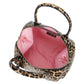 Borsa A Mano Donna Braccialini Bauletto In Pelle Con Stampa Leopard Michelle B19015PP