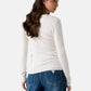 Maglia Scollo A V Donna Guess  Stephanie Logo W6RR50Z2NQ2