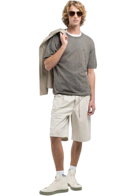 Maglia A Girocollo Uomo Replay Manica Corta