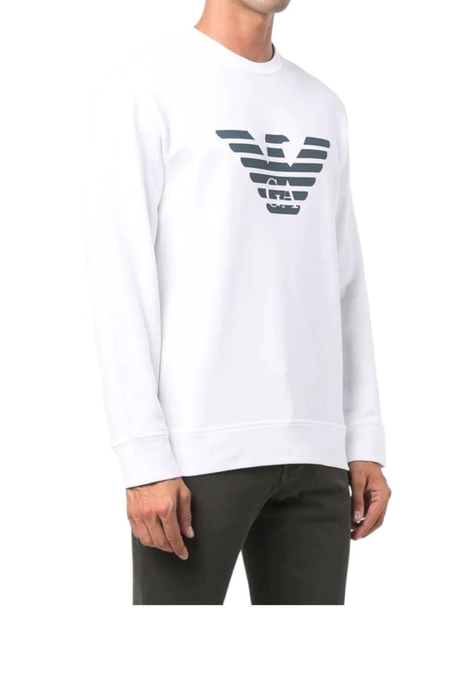 Felpa A Girocollo Uomo Emporio Armani  Aquila 8N1MR61JRIZ