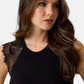 Top  Donna Guess  Millie Seamless Lace W6GZ01Z0606