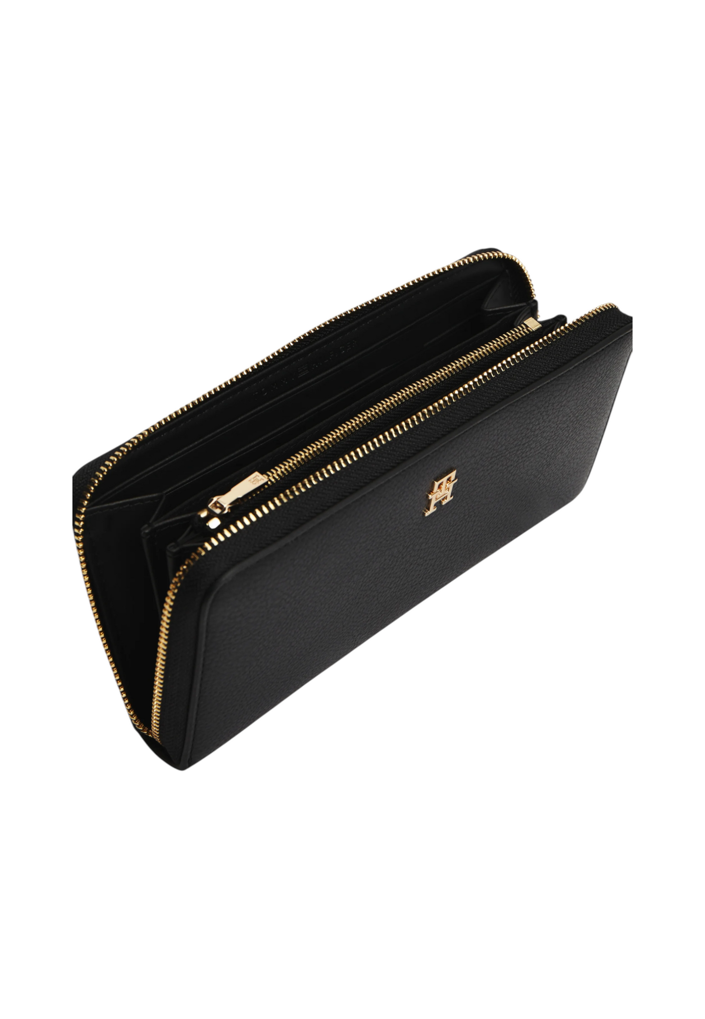 Portafoglio Con Zip Donna Tommy Hilfiger Lrg Th Icon AW0AW18483