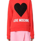 Felpa A Girocollo Donna Love Moschino   W648402E2388